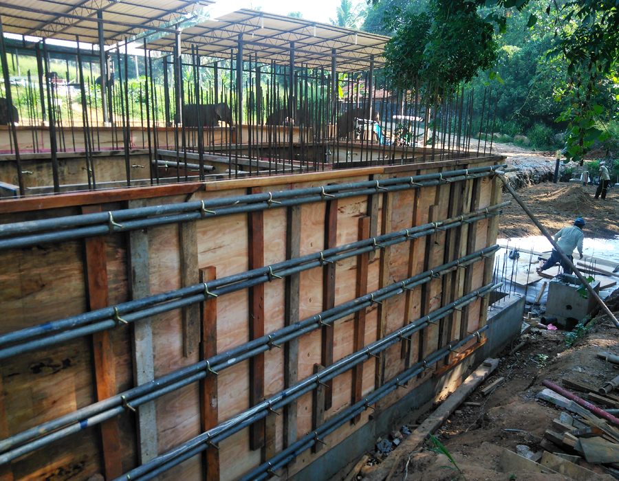 Construction of waste water treatment plant at Pinnawala Elephant orphanage